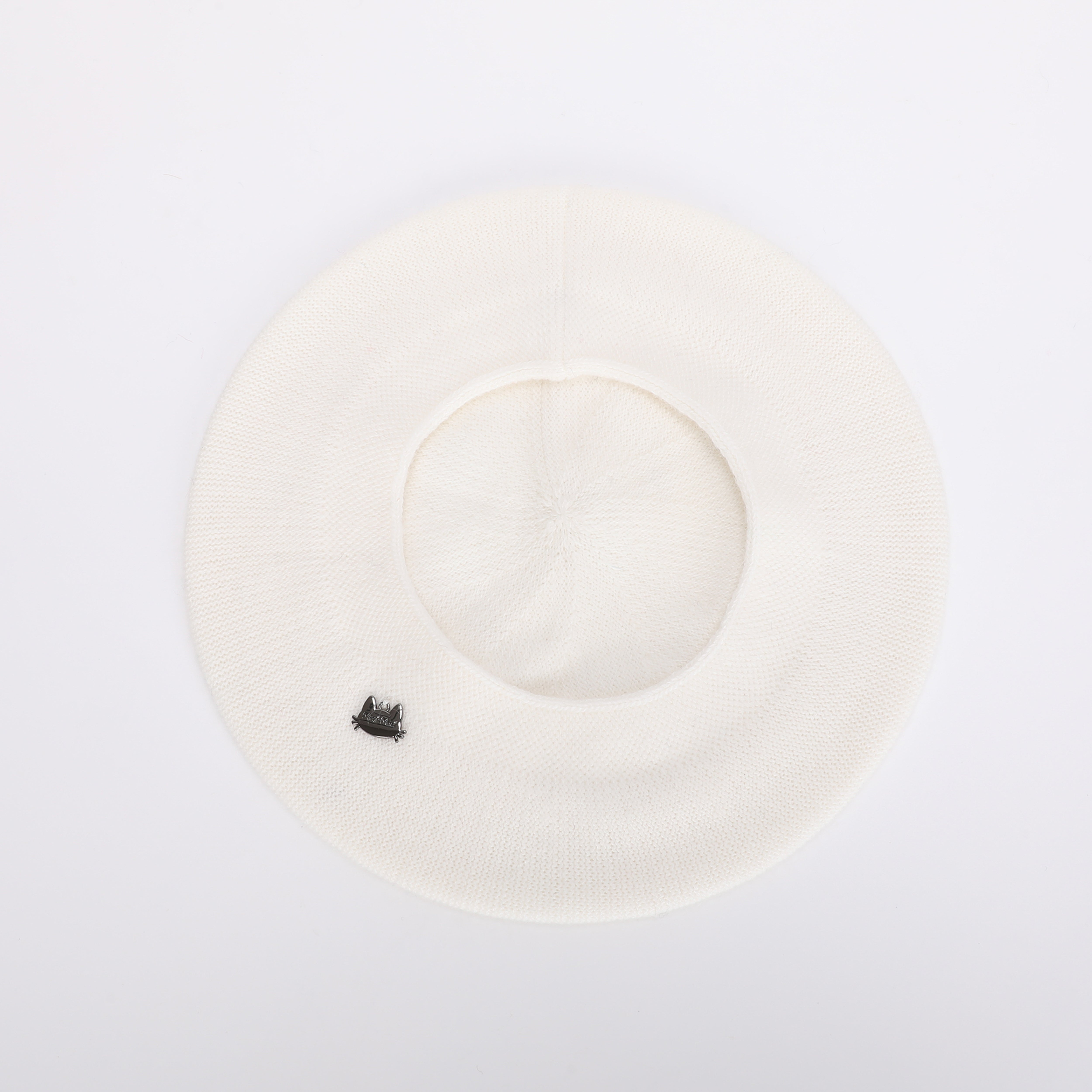 Mimi Mua Basco Basico cappello tinta unita nero