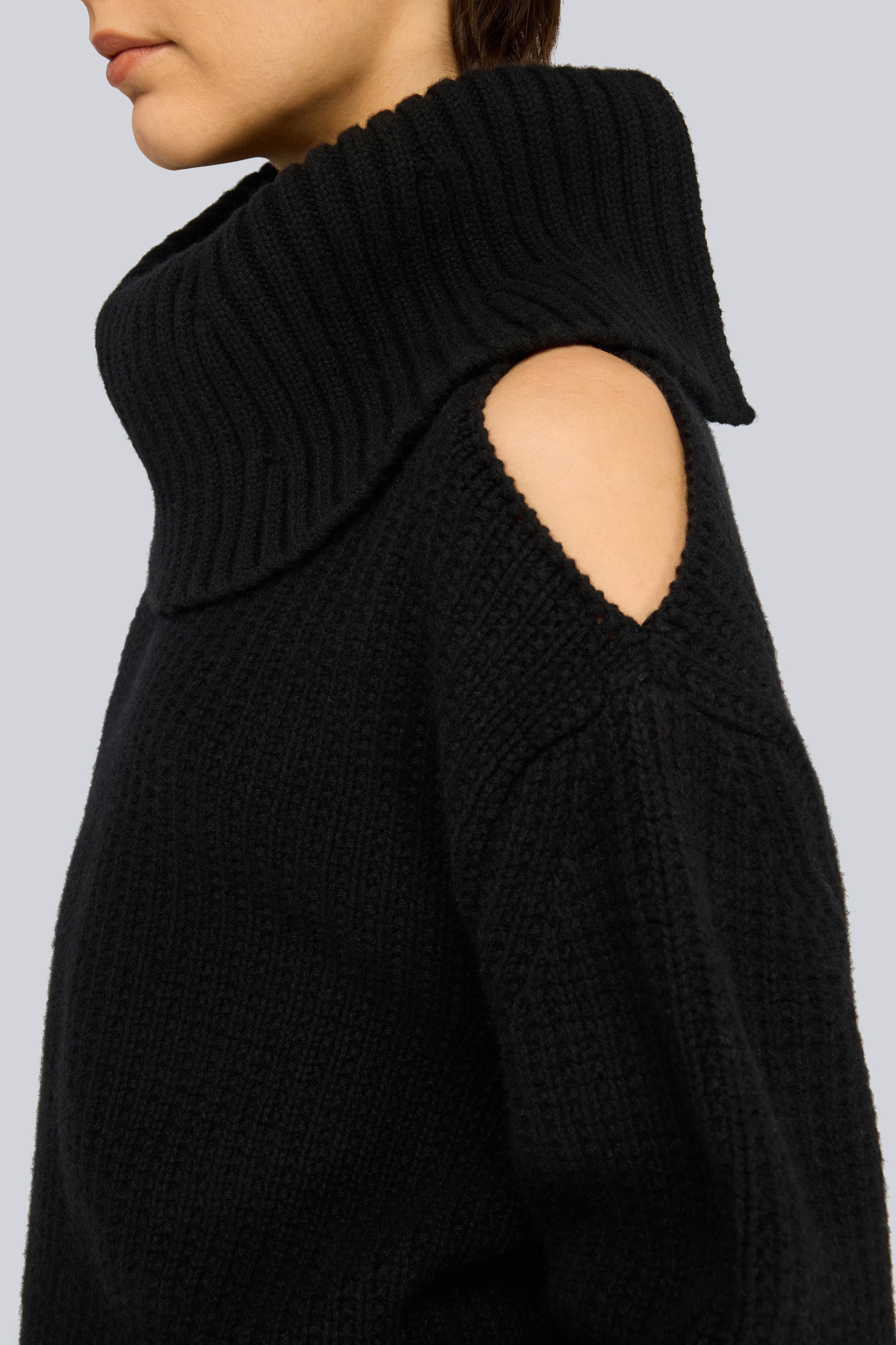 Semicouture Totty dolcevita nero punto bark