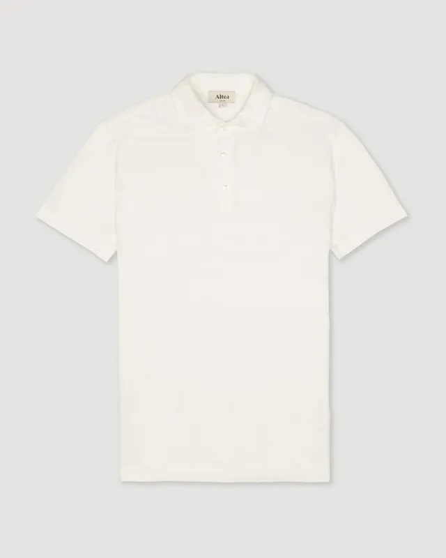 Altea Greg polo in cotone bianco regular