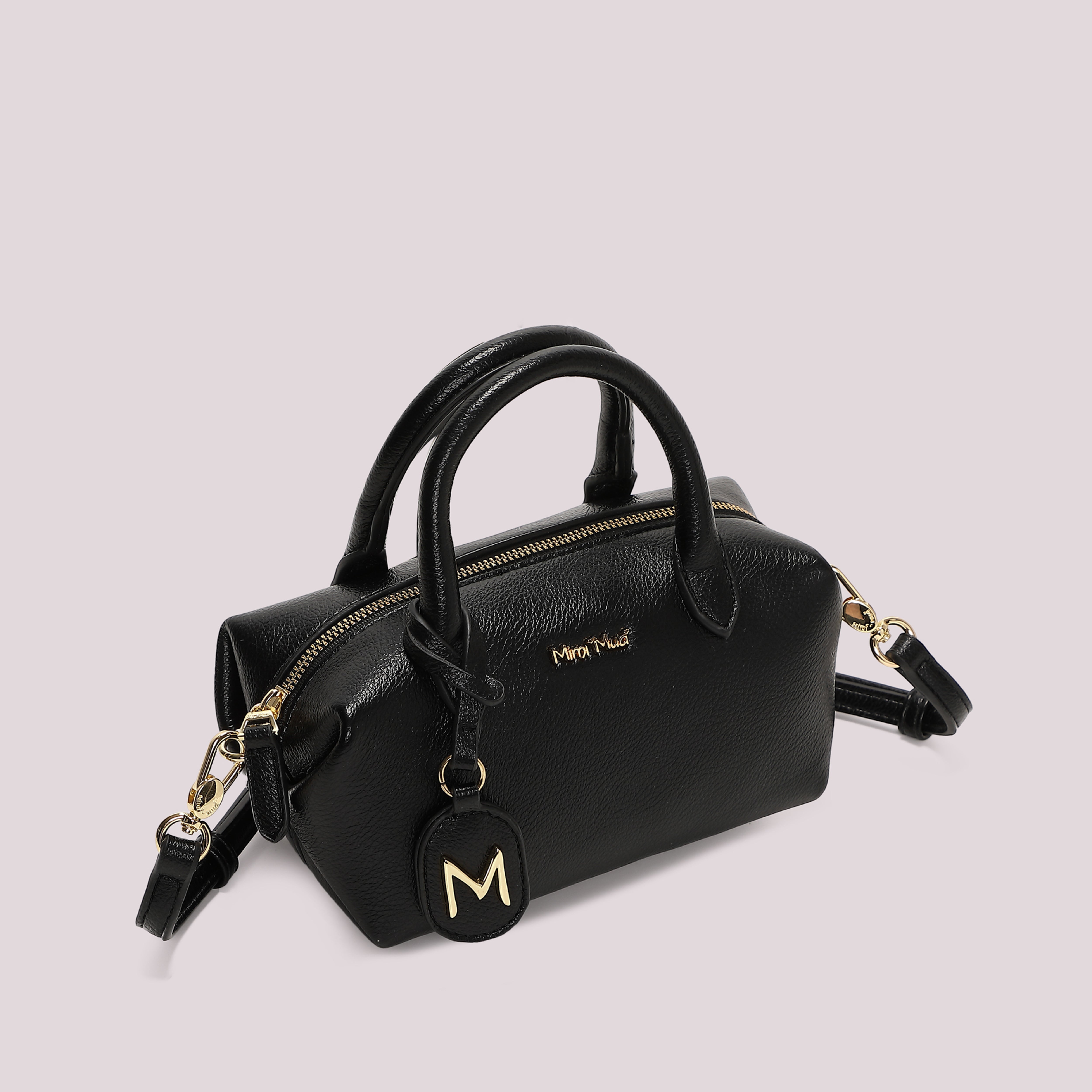 Mimi Mua Bauletto Piccola borsa nero tracolla