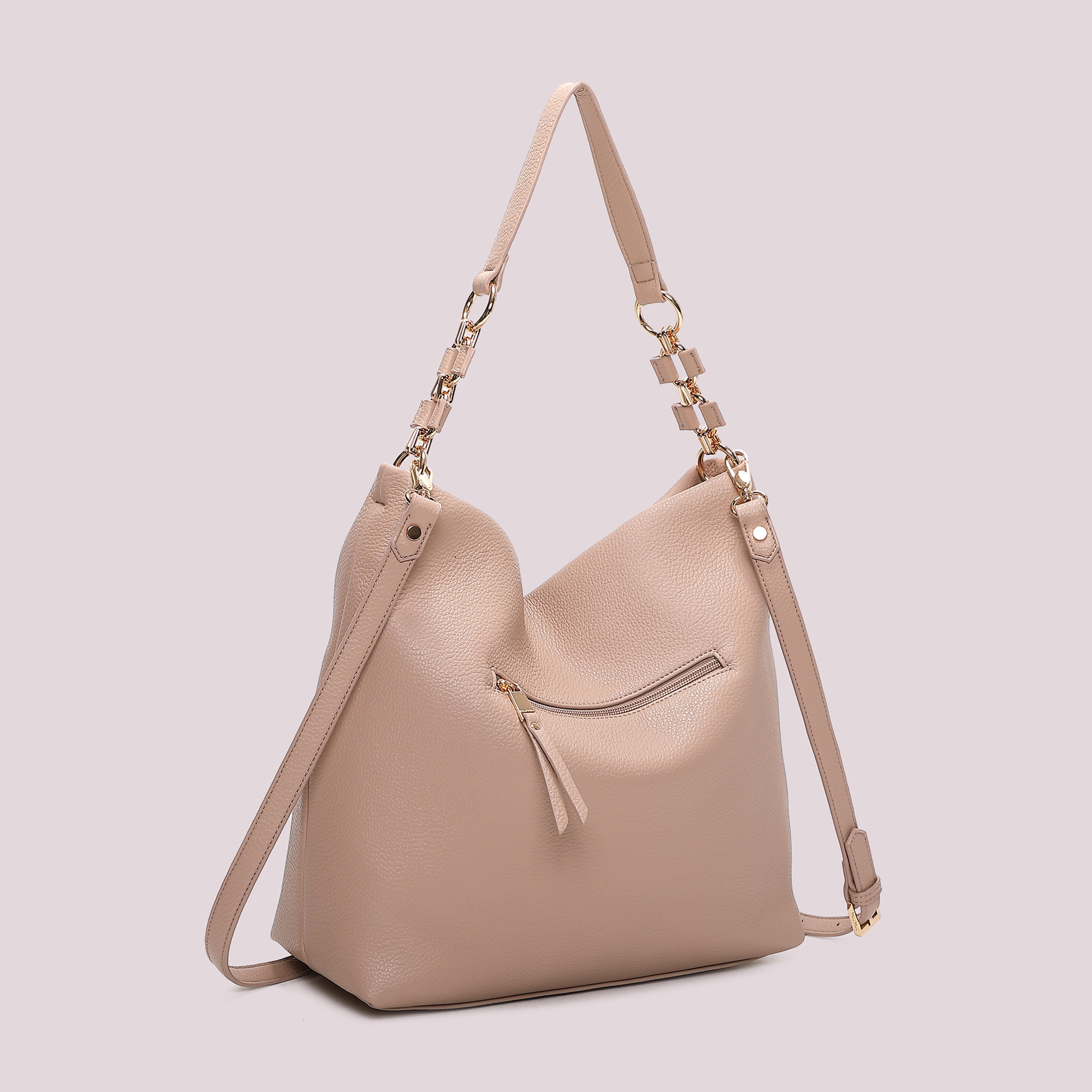 Mimi Mua Borsa a Spalla Catena Nero Tracolla