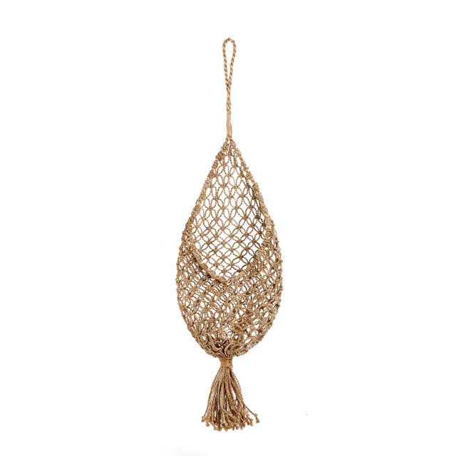 On Earth Cooperative Collection Jaal rete appendibile juta naturale 80 cm