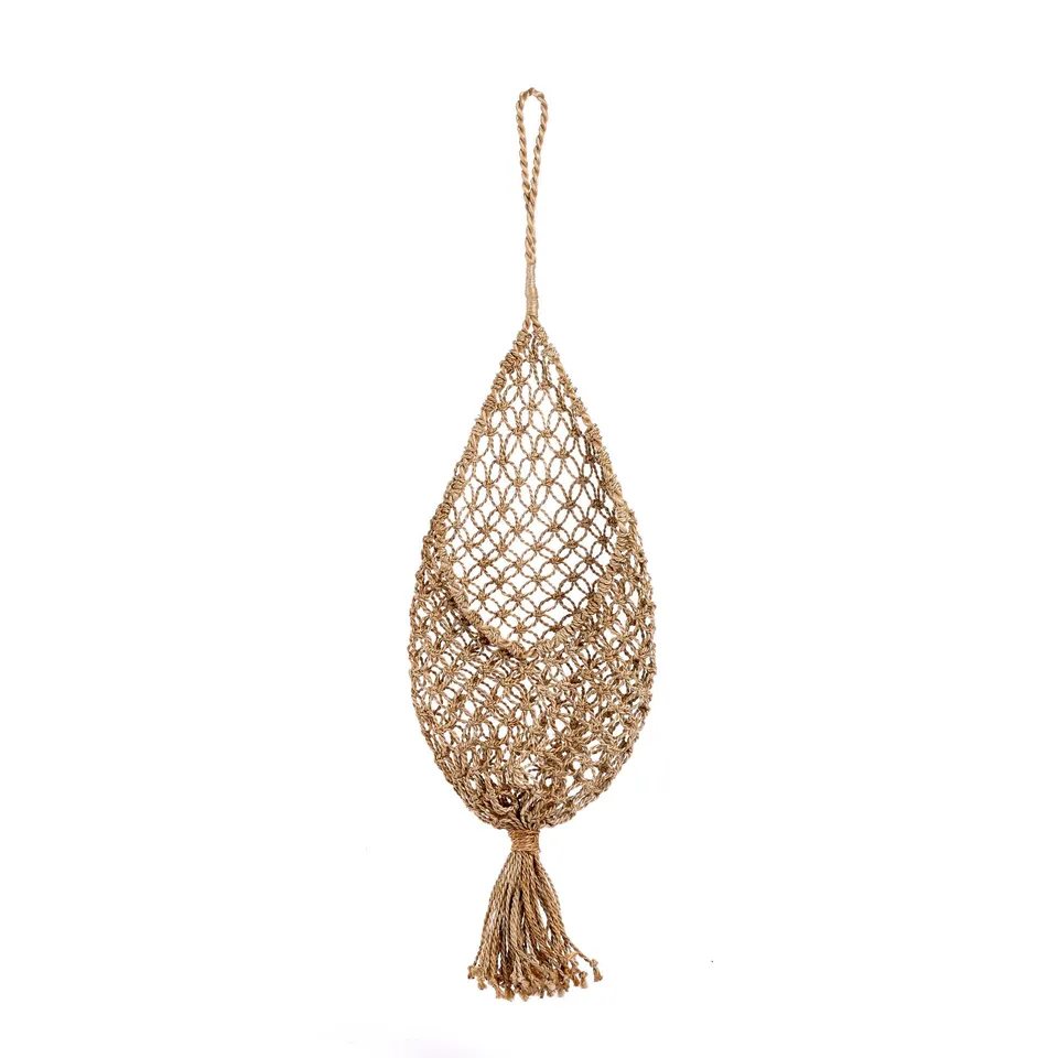On Earth Cooperative Collection Jaal rete appendibile juta naturale 80 cm