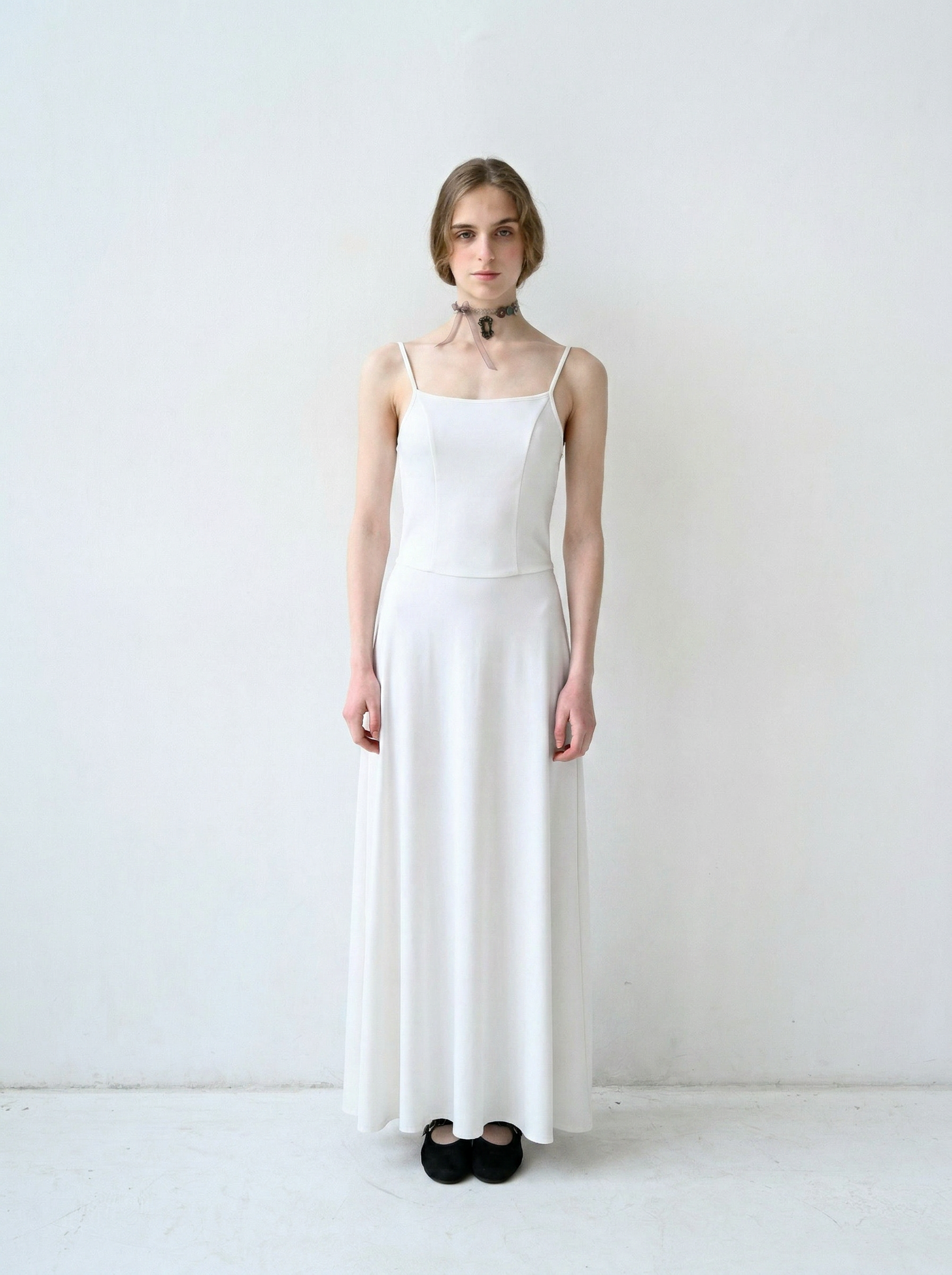 GiglioTigrato Brigitte Dress II 26-0019 abito bianco viscosa