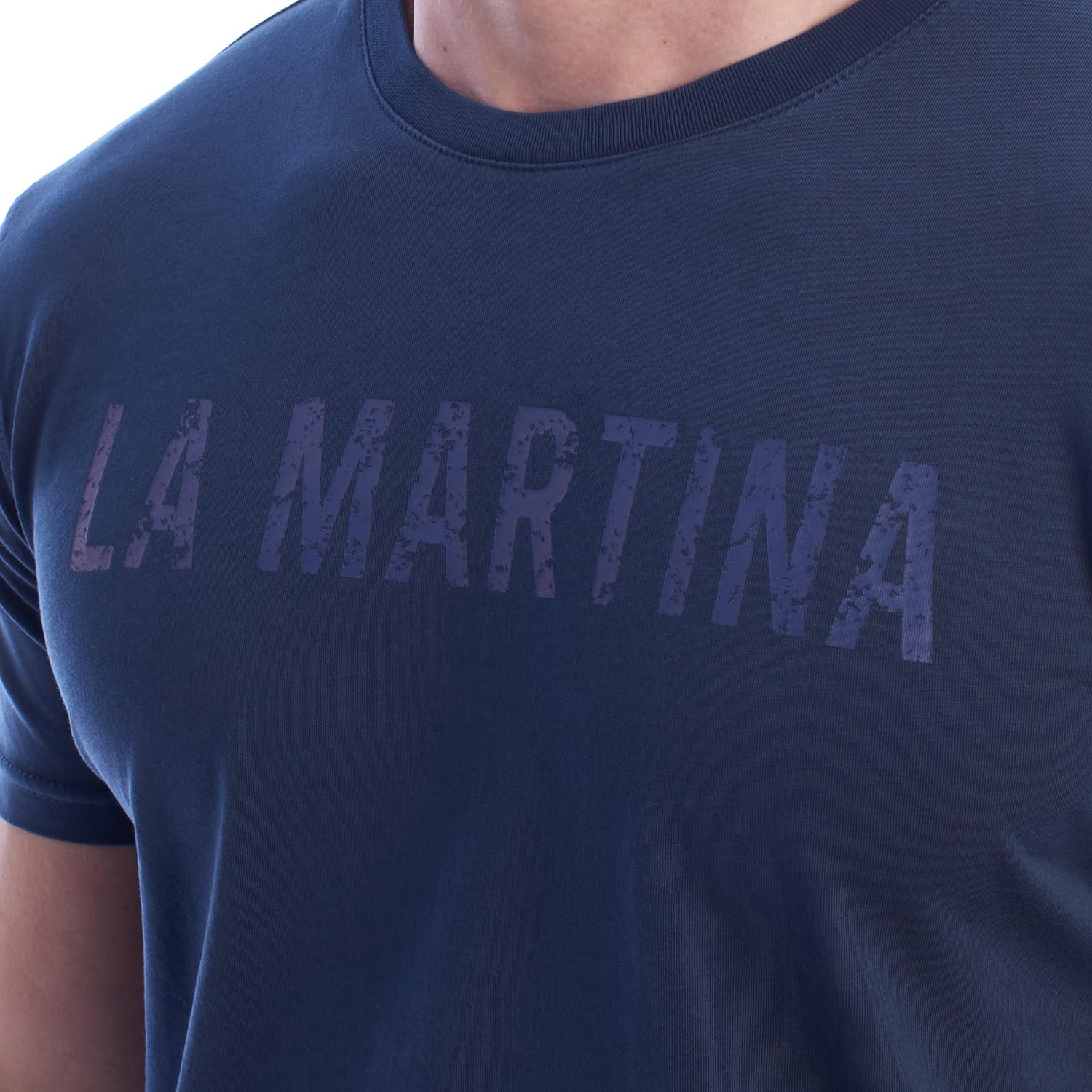 La Martina YMR316-JS388 T-shirt uomo cotone taglie XL-3XL