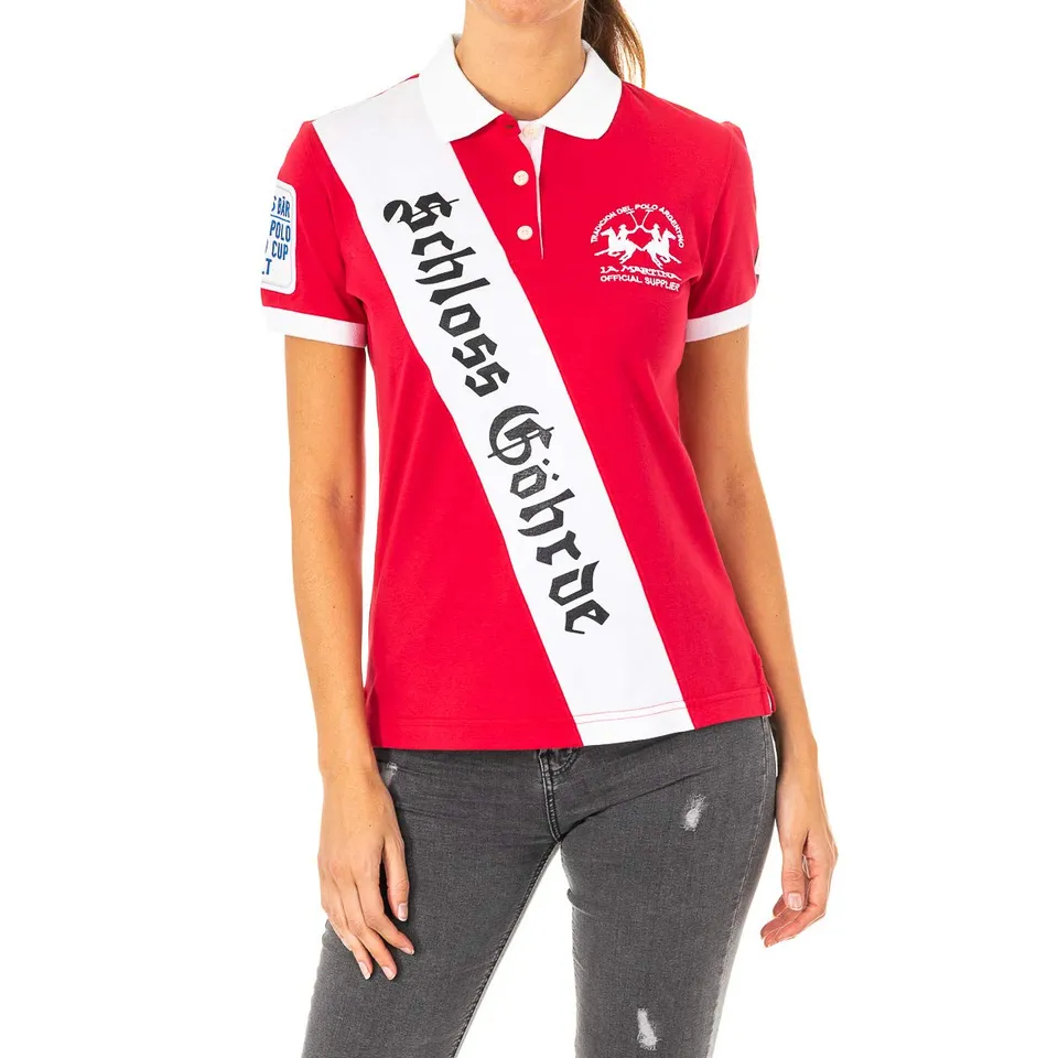 La Martina 2WPG77 polo donna taglia L cotone elasticizzato