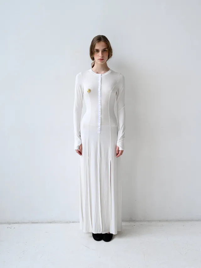 GiglioTigrato Fernanda Dress II abito bianco S-M