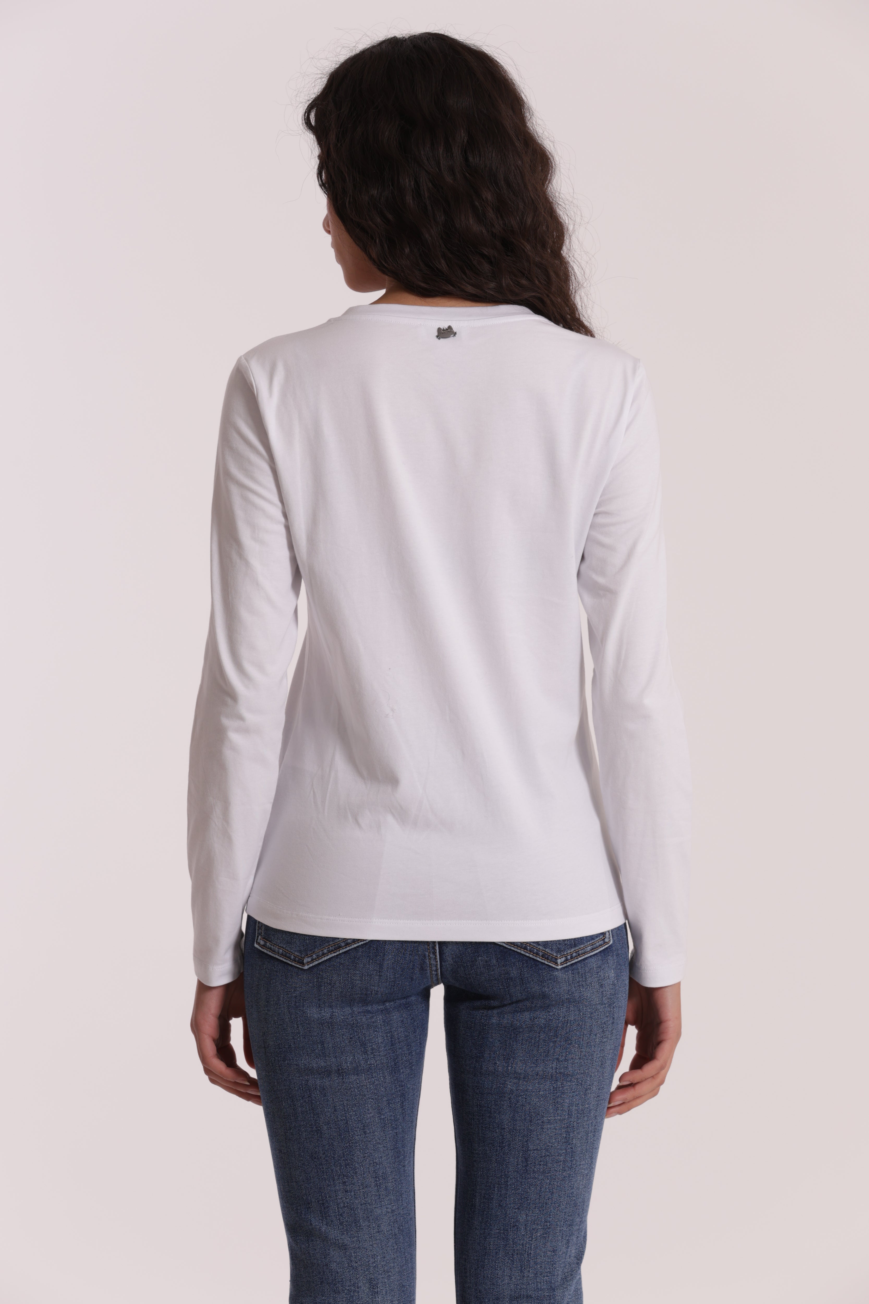 Mimi Mua T-Shirt Let's Dream Bianco Cotone
