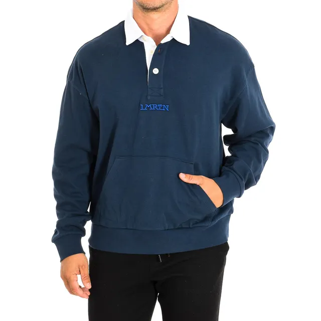 La Martina TMF002-JS305 polo uomo manica lunga L