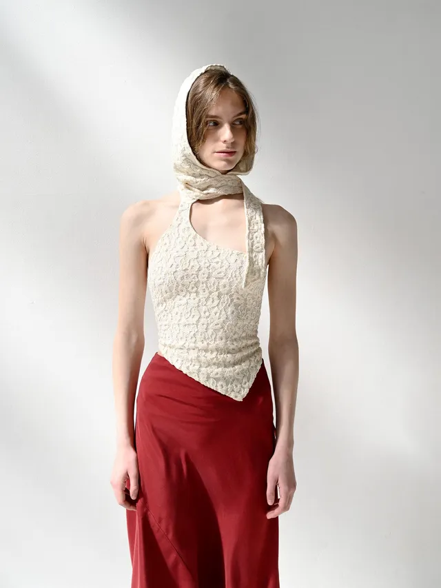 Giglio Tigrato Frida Top II 26-001 top pizzo
