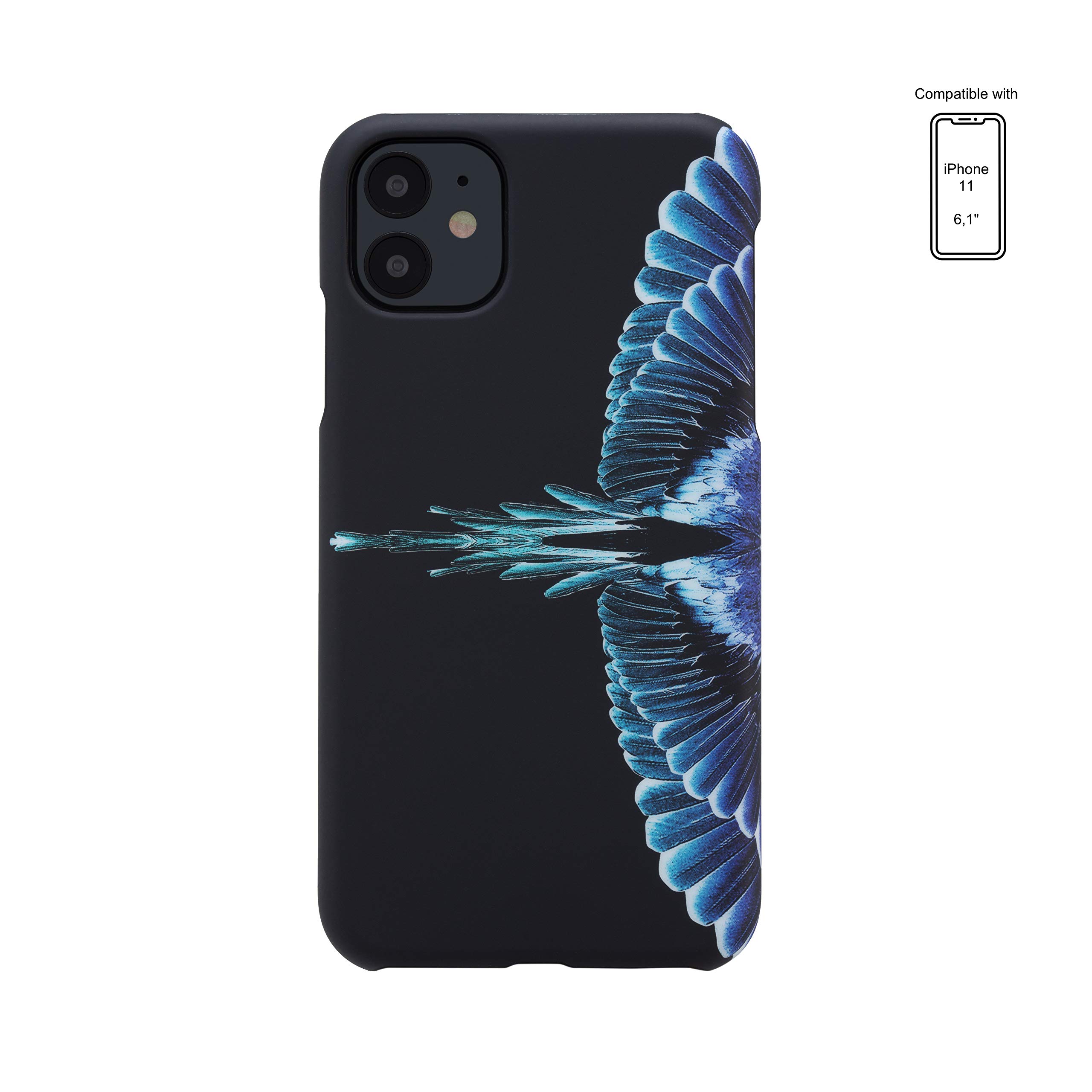 Marcelo Burlon M1961 Wingst custodia iPhone 11 antiurto