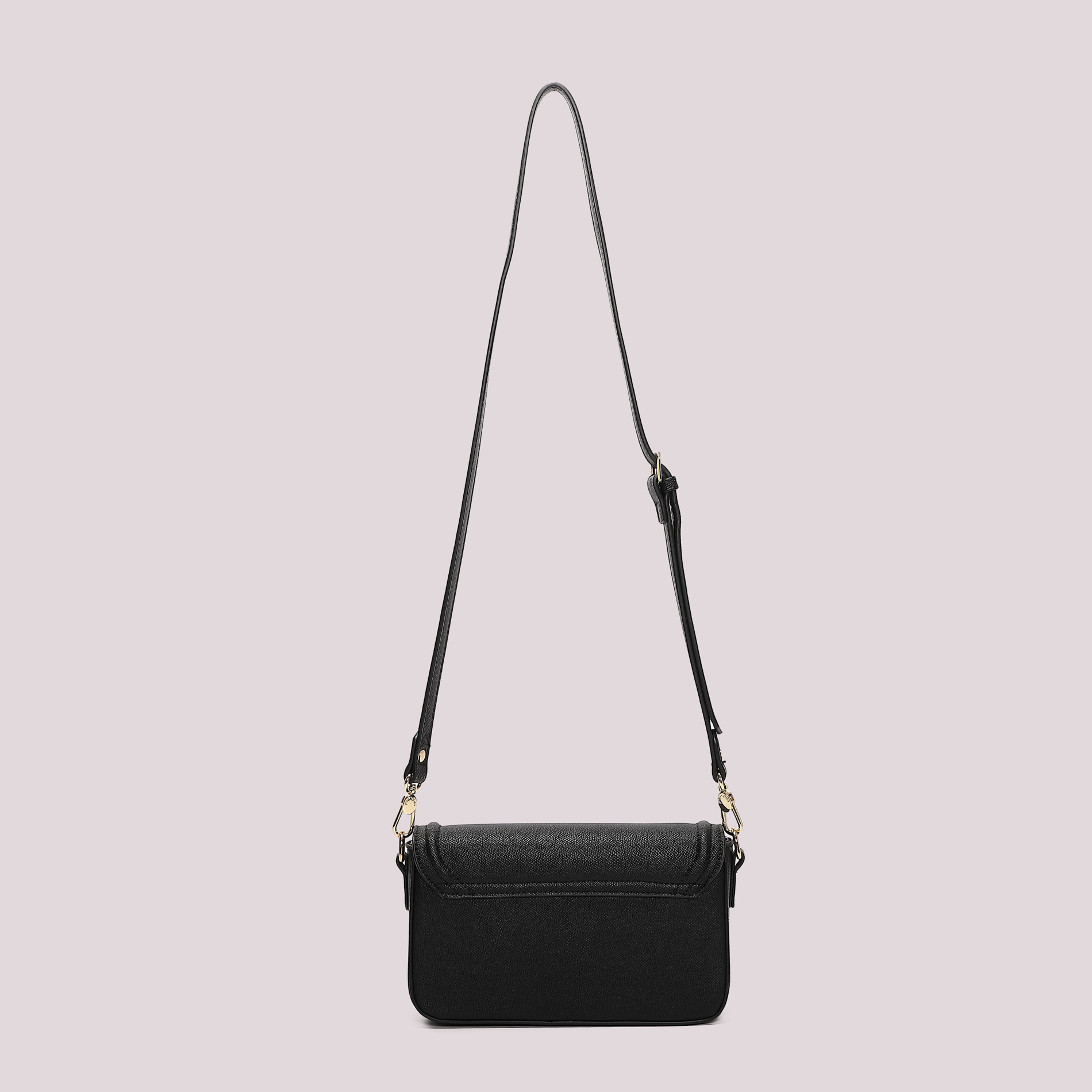 Mimi Mua Borsa Tracolla Rigida Nera Piccola