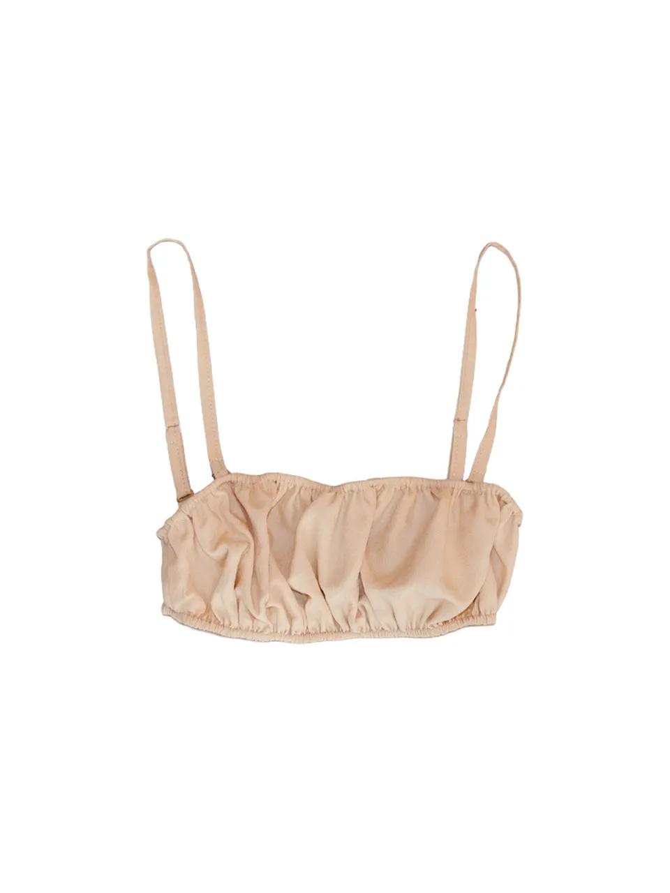 Giglio Tigrato Palawi bralette cotone crema ricamato