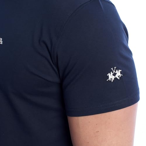La Martina YMR314-JS206 t-shirt uomo blu marina XL