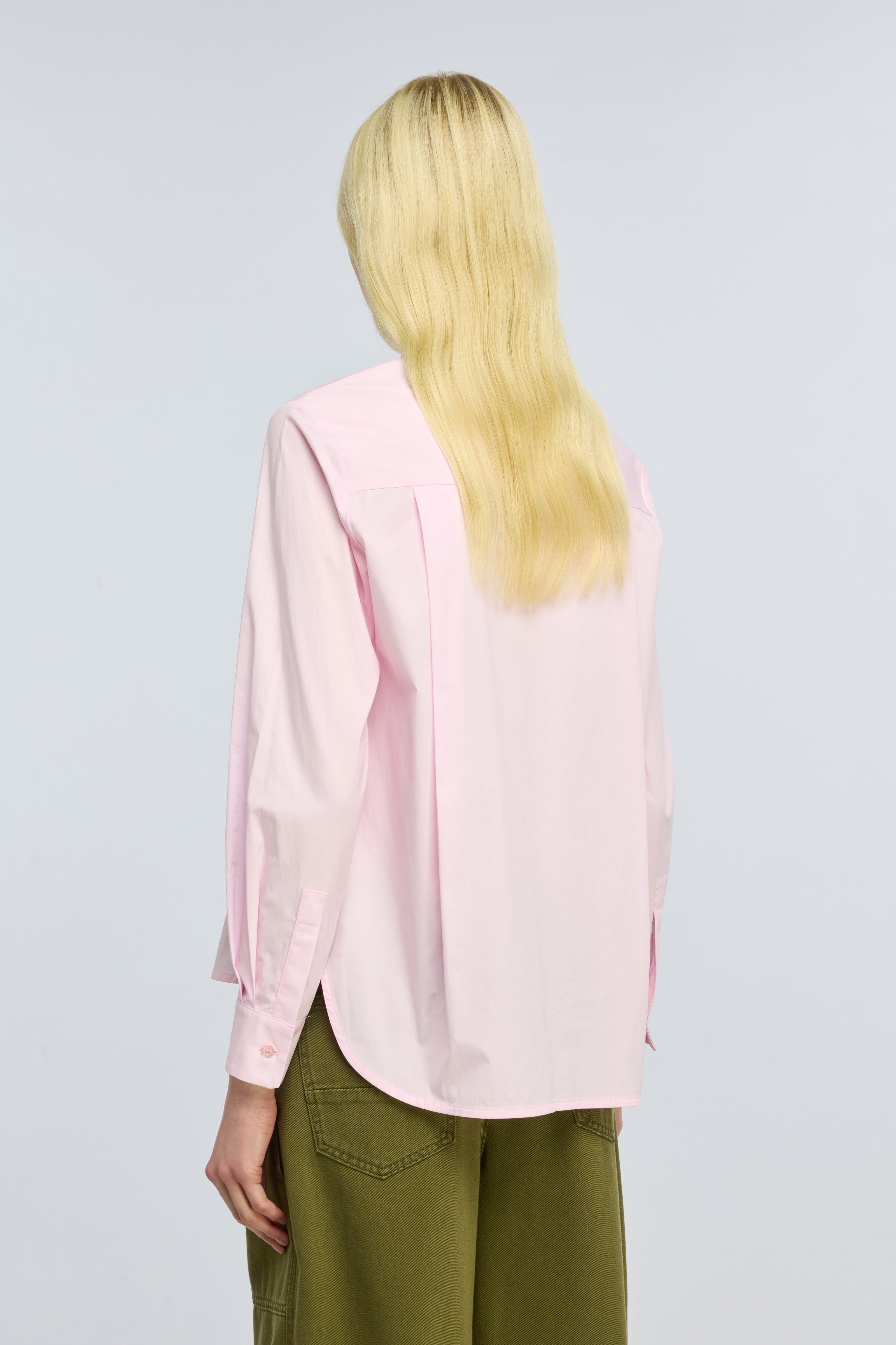 Semicouture Rosaline blusa baby popeline fiocco