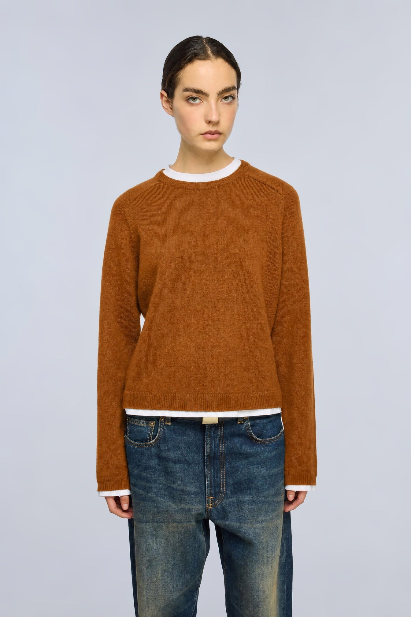 Semicouture Sarah maglia misto cashmere verde Irlanda