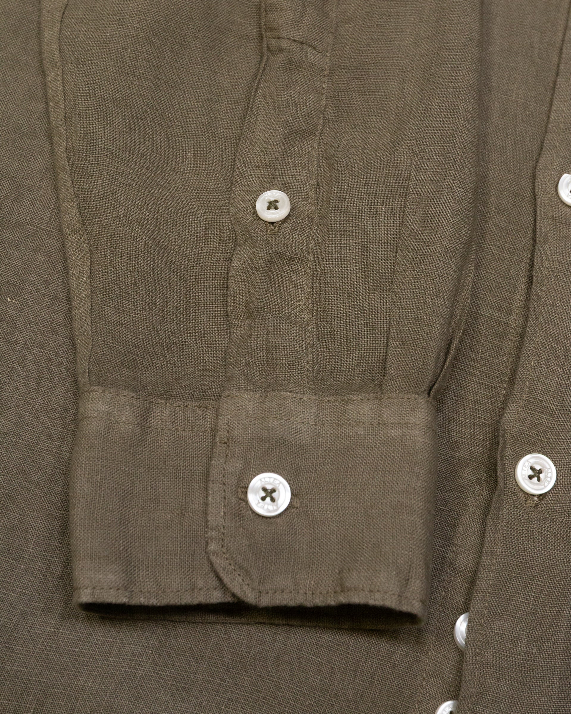 Altea Bond Camicia Lino Army Regular