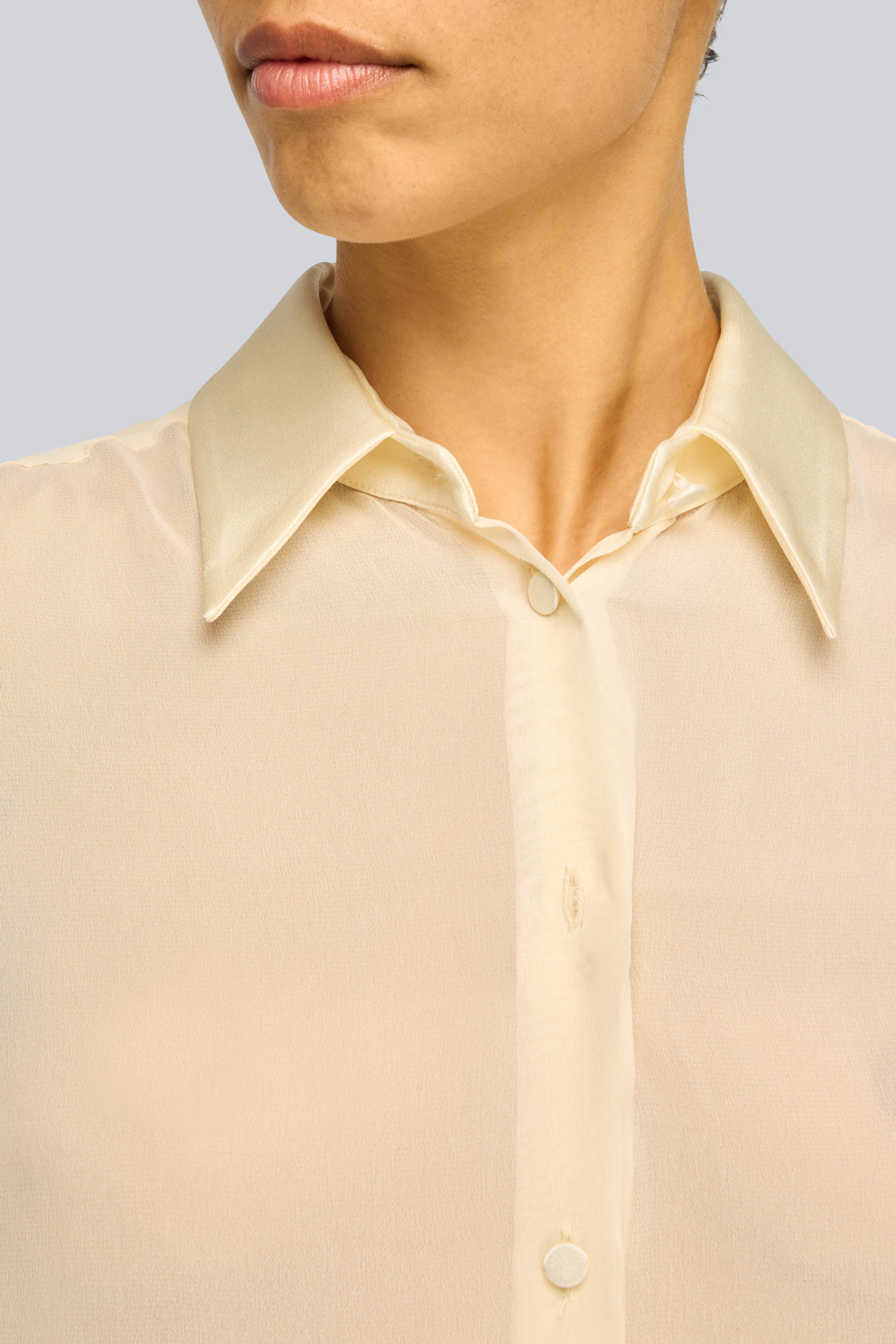 Semicouture Floelle Camicia Georgette Burro