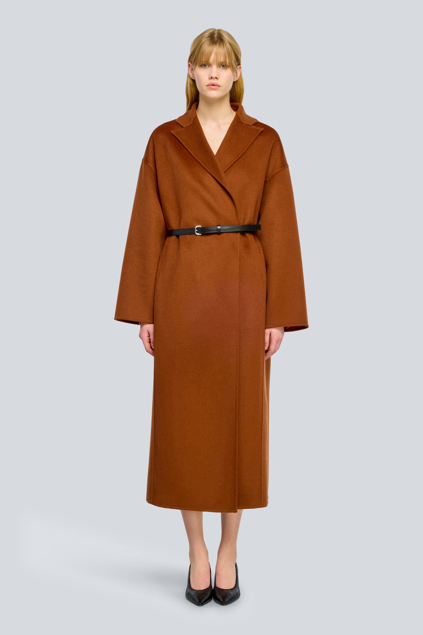 Semicouture Isolde Cappotto Panno Canyon