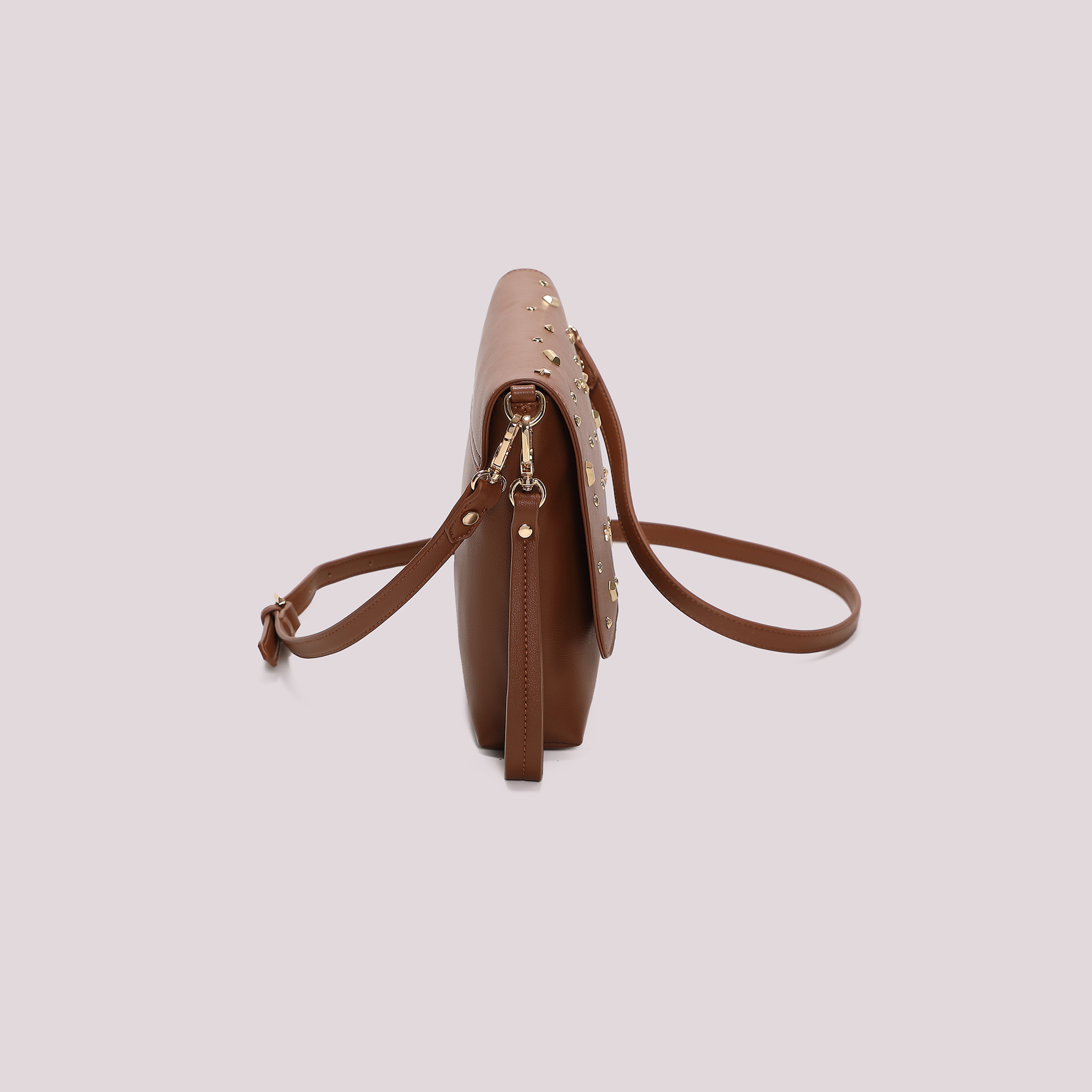 Mimi Mua Borsa Busta Applicazioni Nero 28cm