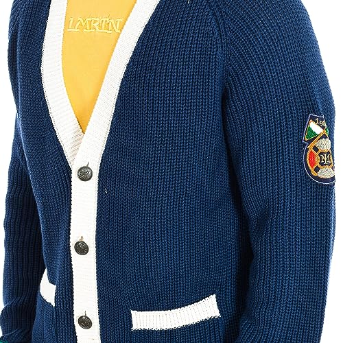 La Martina TMS300 XC040 maglione uomo maniche lunghe