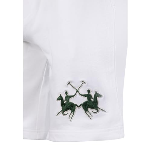 La Martina MCB003 bermuda uomo bianchi cotone