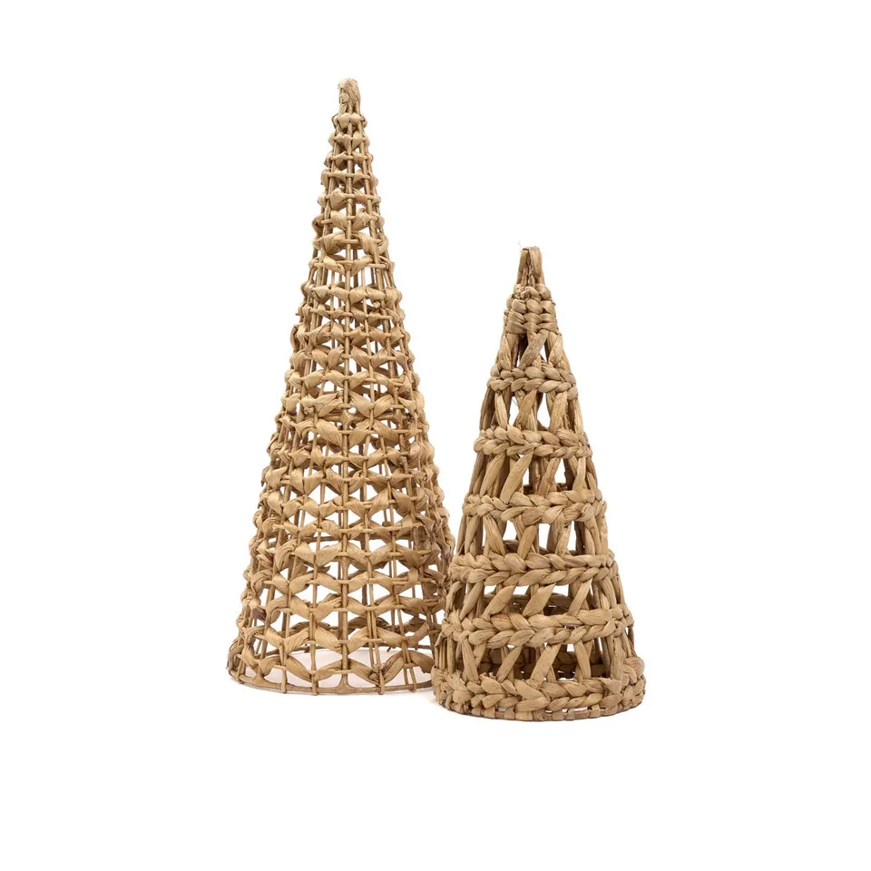 On Earth Hyacinth set 2 alberi fibra naturale