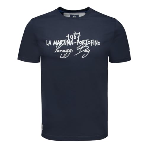 La Martina MAR309 JS206 t-shirt uomo in cotone