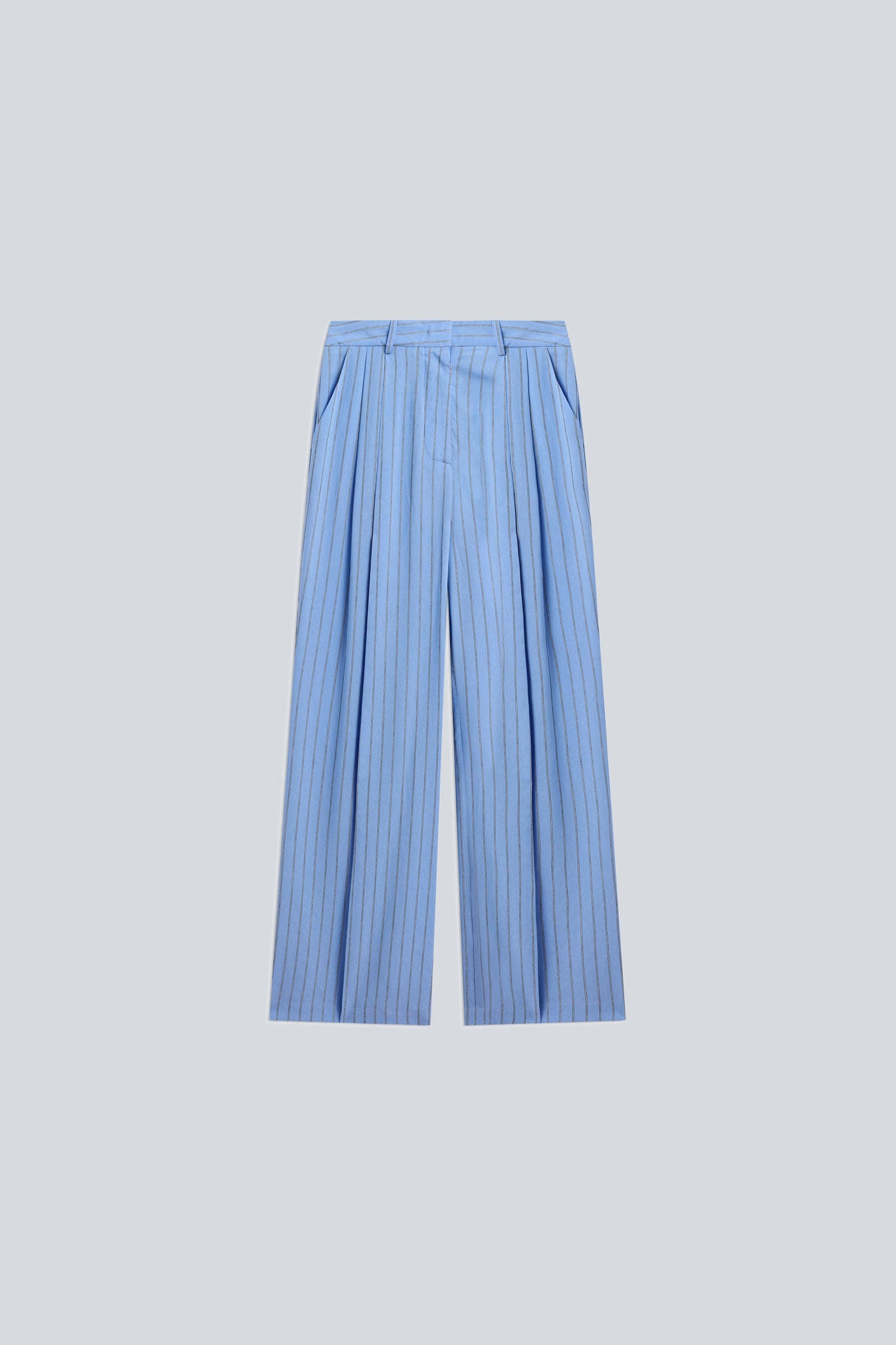 Semicouture Alexa pantalone rigato fluido