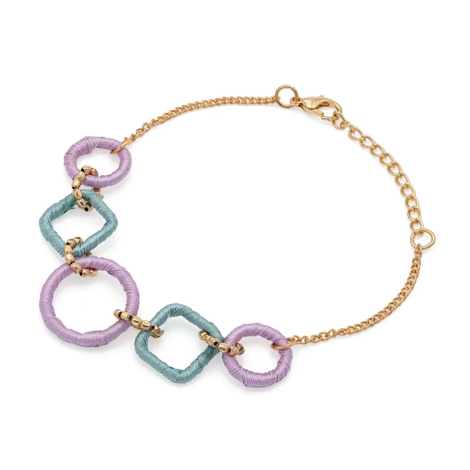 On Earth Cooperative Collection Iris bracciale seta 19+4 cm