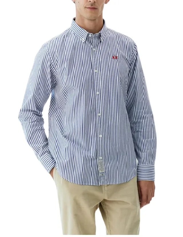La Martina MCC008 PP746 camicia uomo cotone