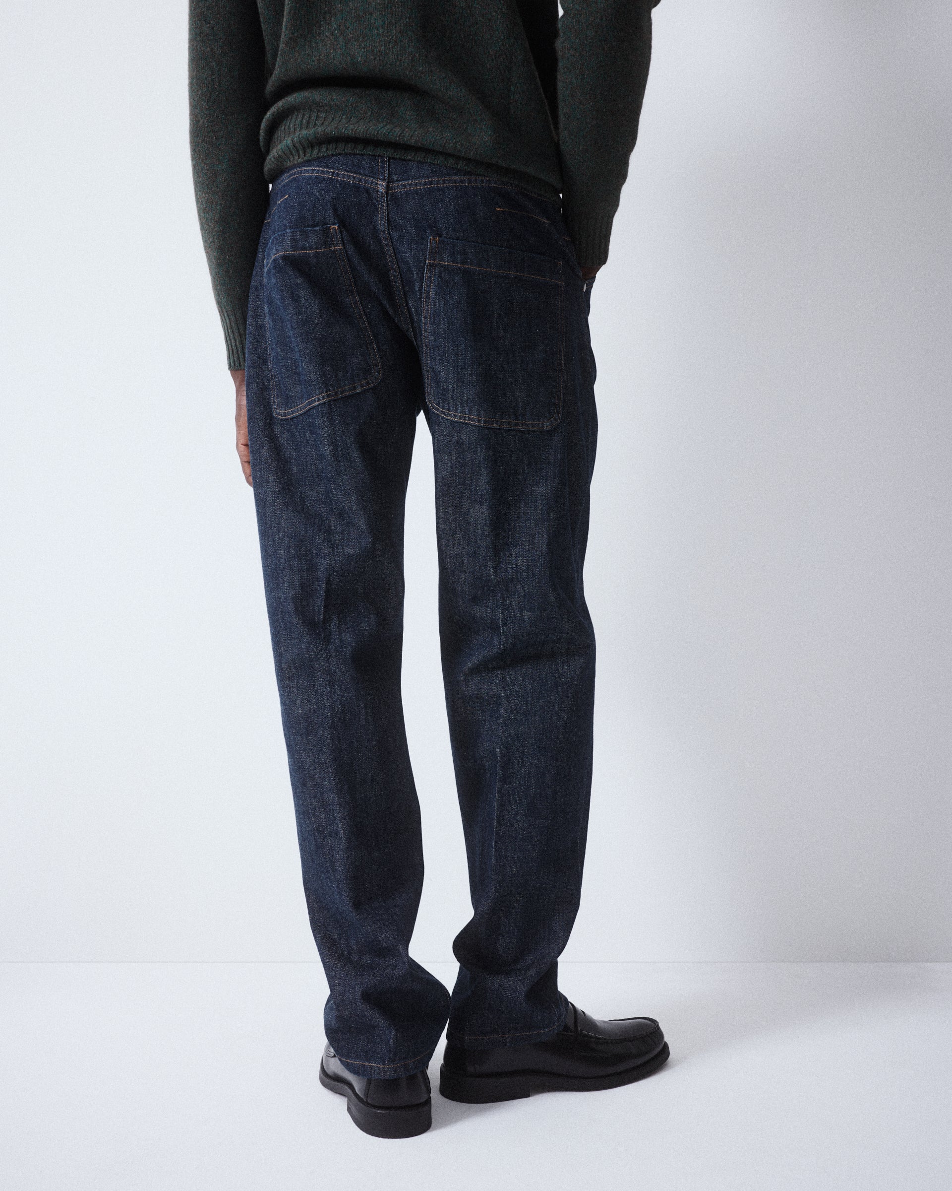 Altea Reed pantalone 5 tasche denim cotone blu