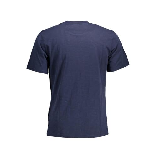 La Martina t-shirt uomo blu XL tasca cotone