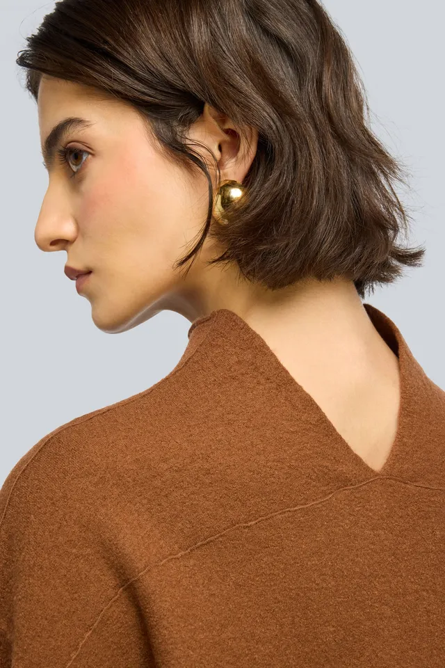 Semicouture Denise maglia canyon lana dolcevita