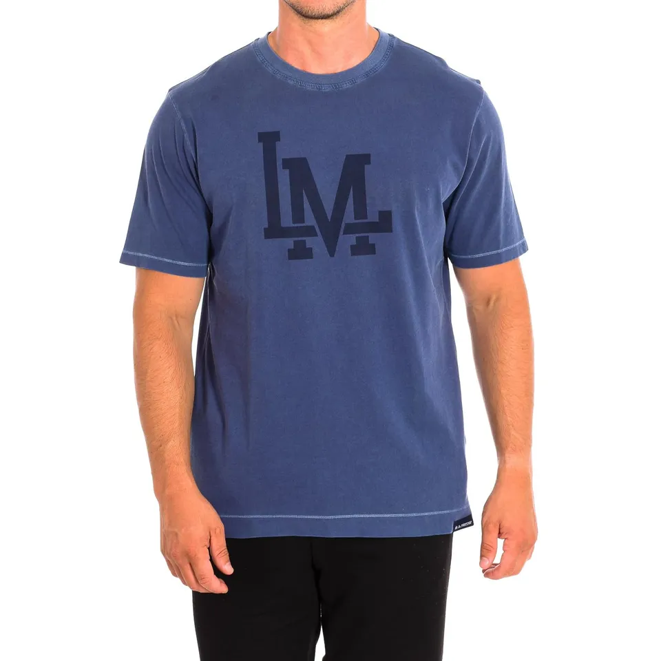 La Martina TMR320-JS330 t-shirt uomo blu marino