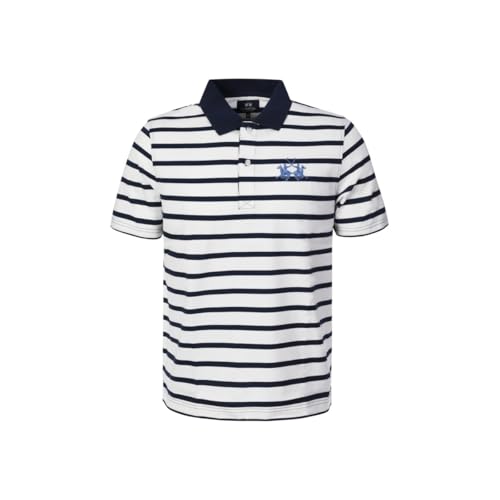 La Martina MCP010 polo uomo L righe jersey