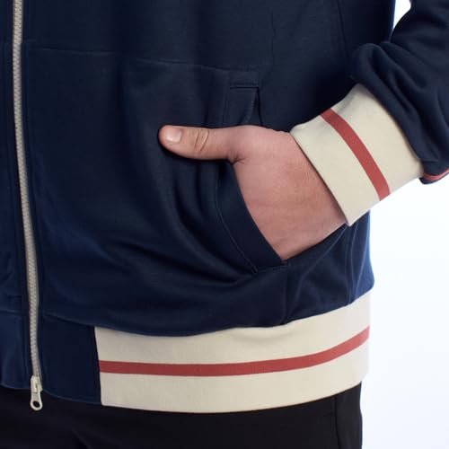La Martina YMF006-FP556 felpa uomo fullzip