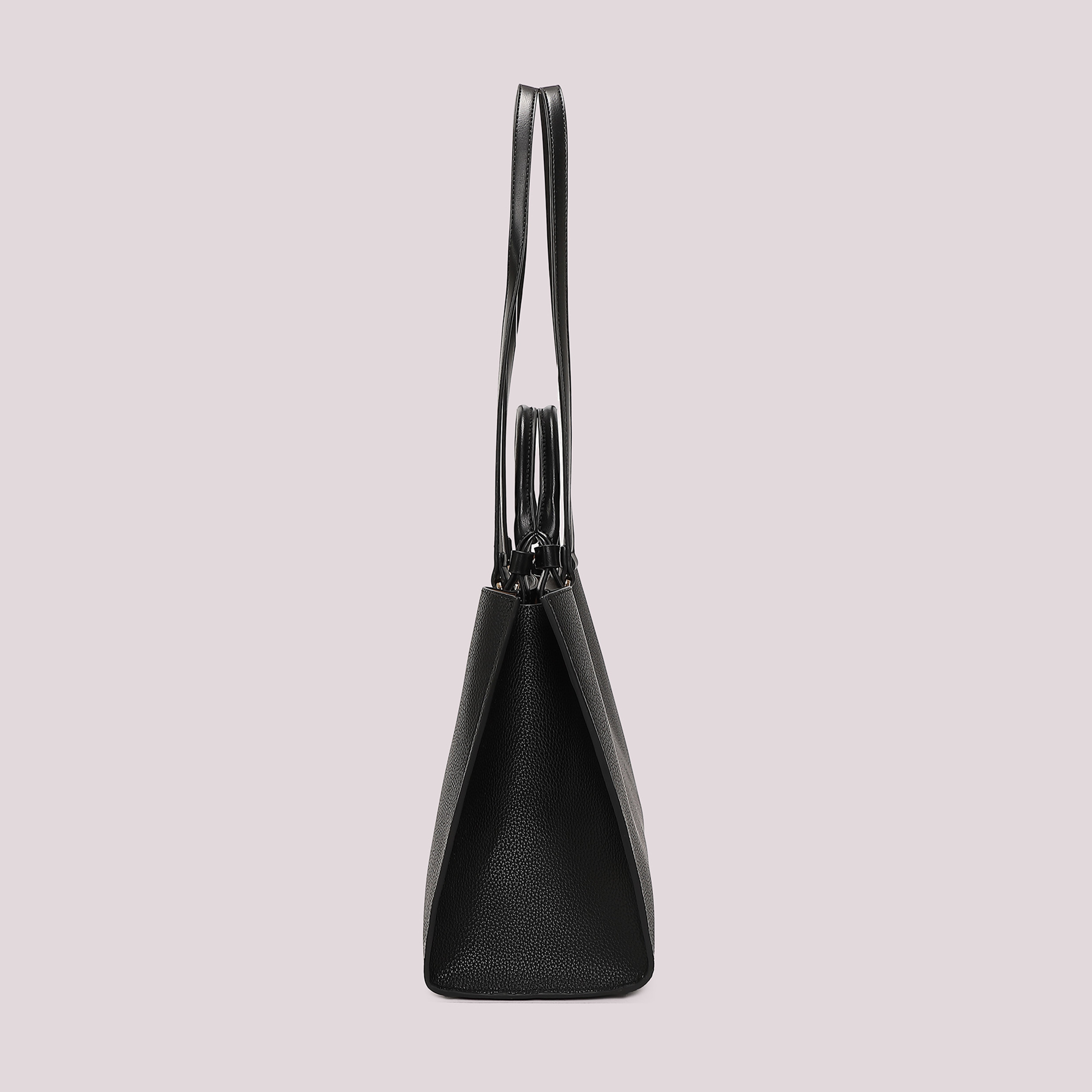 Mimi Mua Basic borsa a spalla nera grande