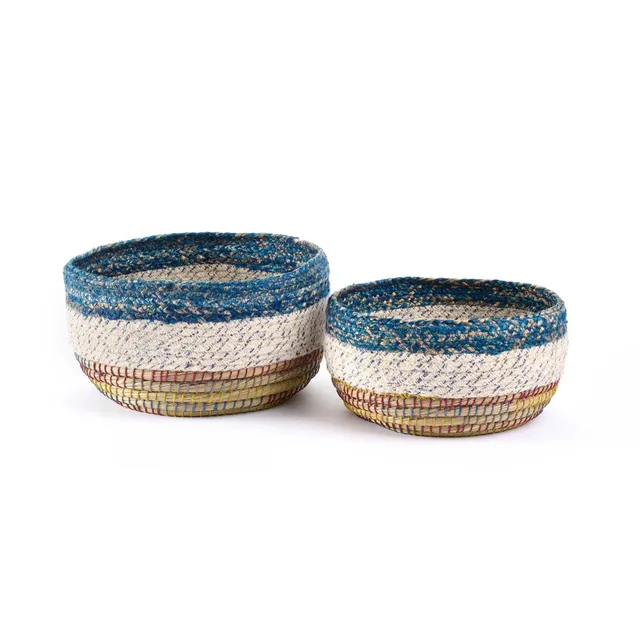 On Earth Cooperative Collection Layers cesto blu juta dia 28+31 cm