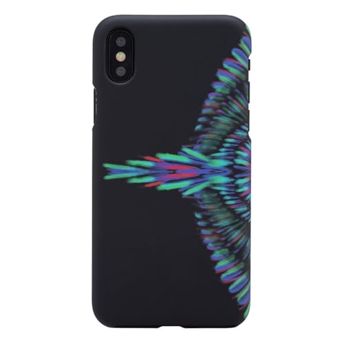 Marcelo Burlon County of Milan iPhone XS/X cover rigida antiurto vetro