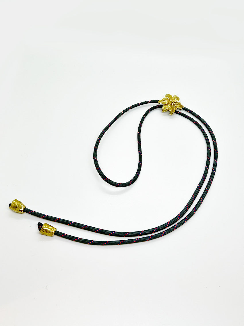 Giglio Tigrato Giglio's Bolo Tie gioiello bronzo grigio