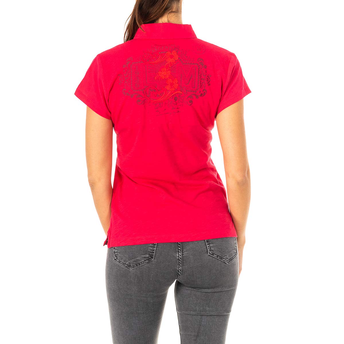 La Martina LWP601 polo donna maniche corte colletto revers