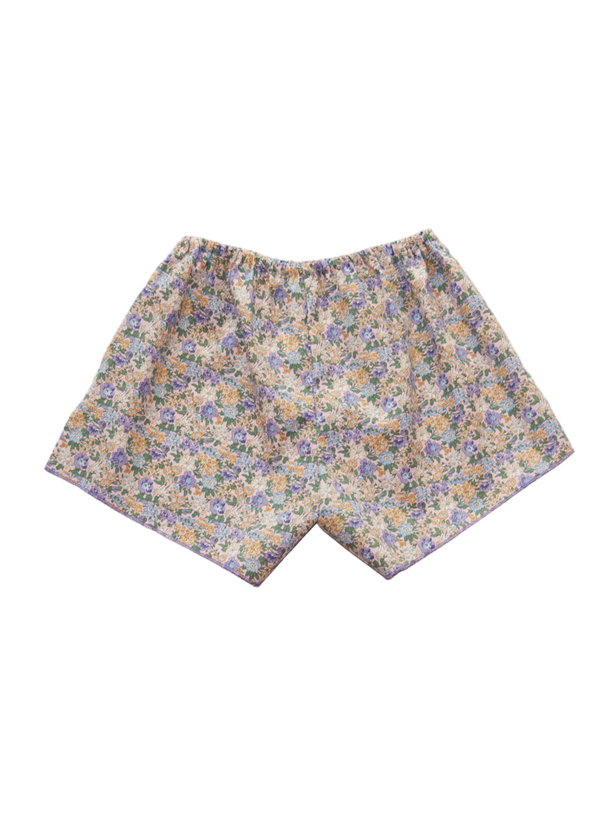 Giglio Tigrato Samoa shorts cotone viola bloomy