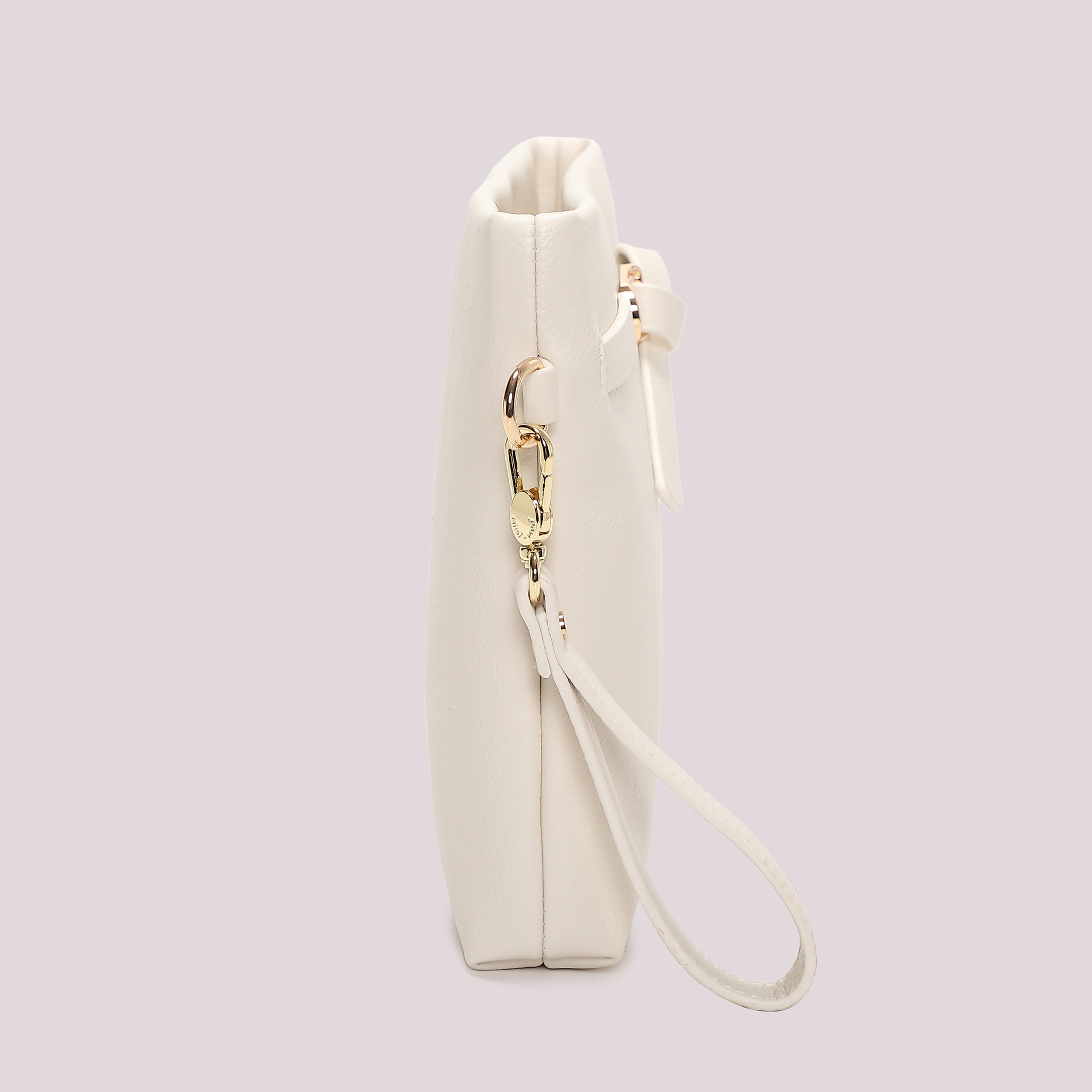Mimi Mua Borsa a Busta Cinturino Bianco