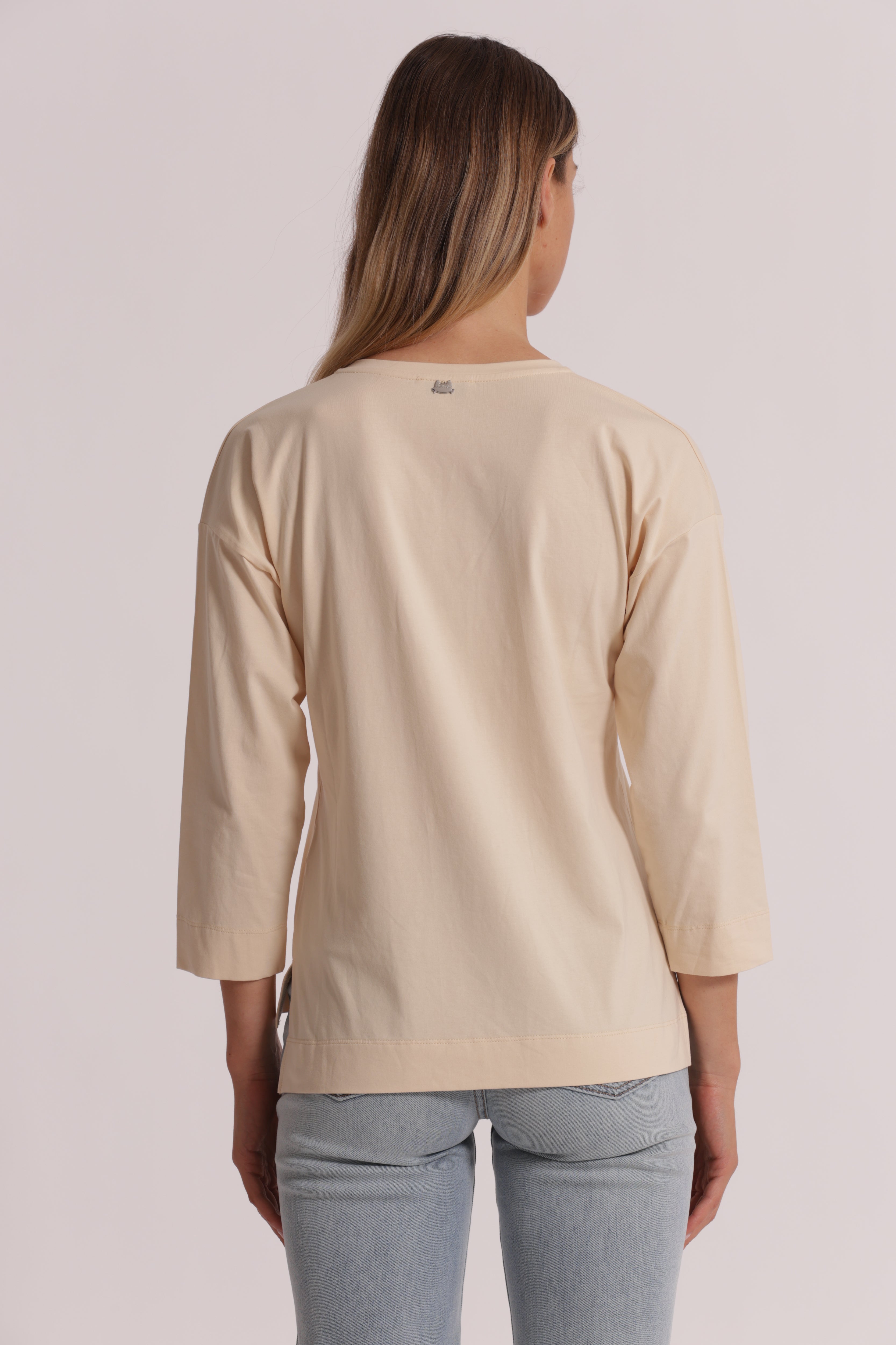Mimi Mua T-Shirt Mimi-Mua Scollo V maniche lunghe