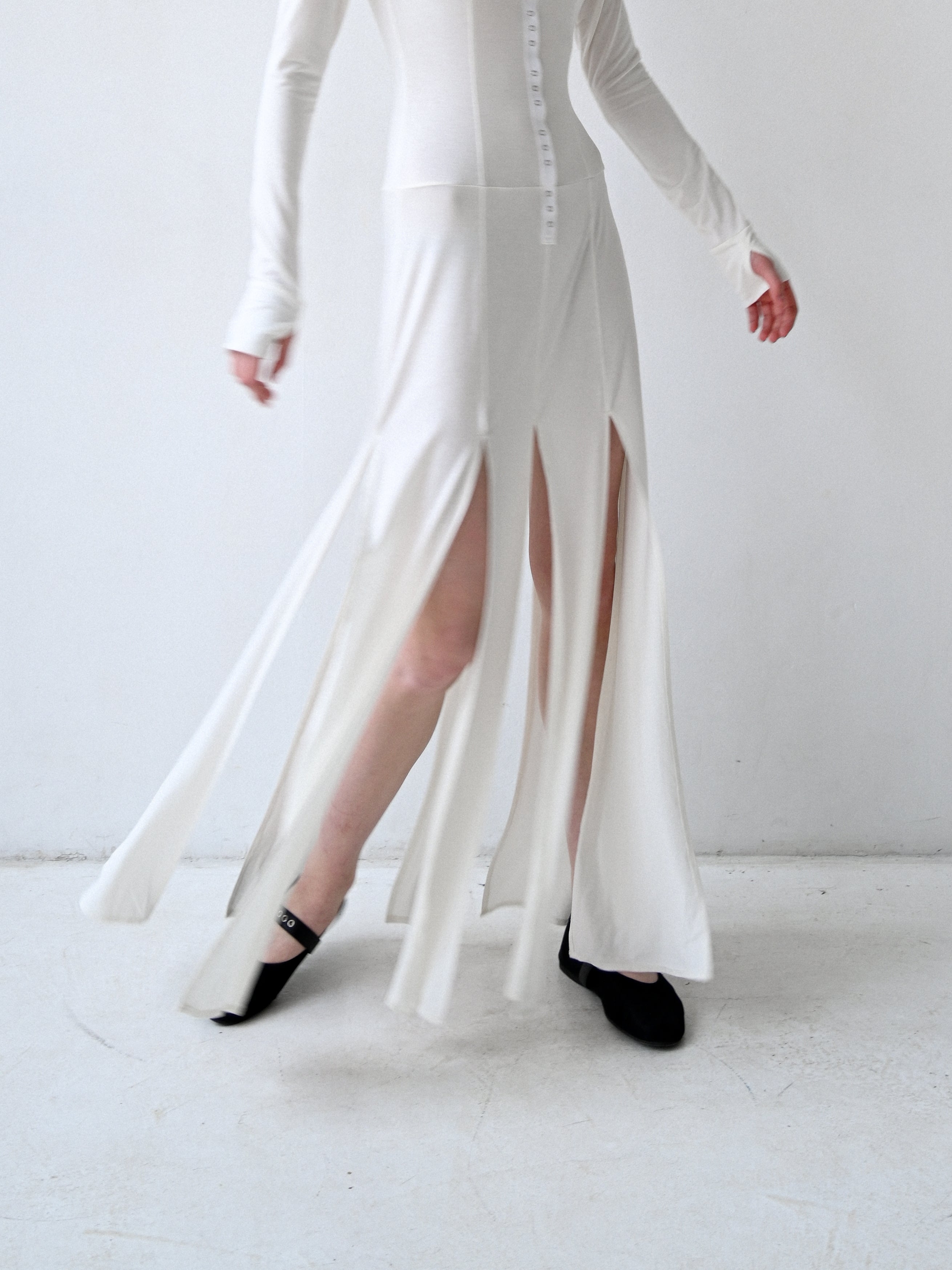GiglioTigrato Fernanda Dress II abito bianco S-M