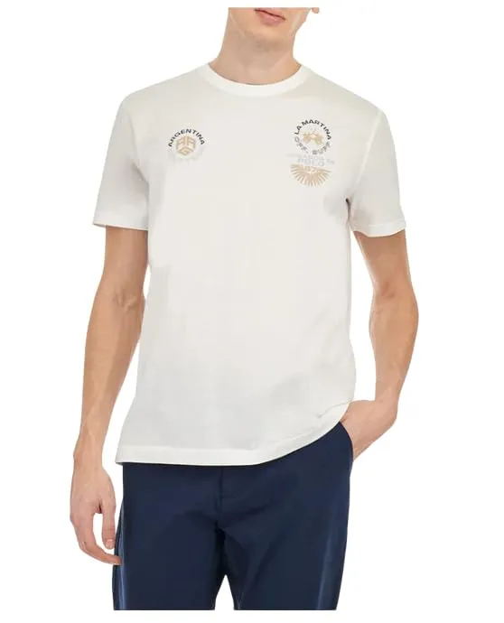 La Martina MAR303 JS388 t-shirt uomo cotone