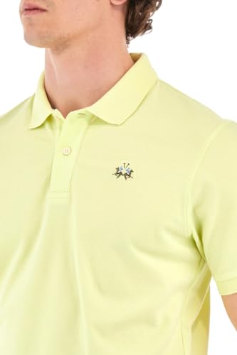 La Martina polo slim fit sunny lime cotone uomo XL