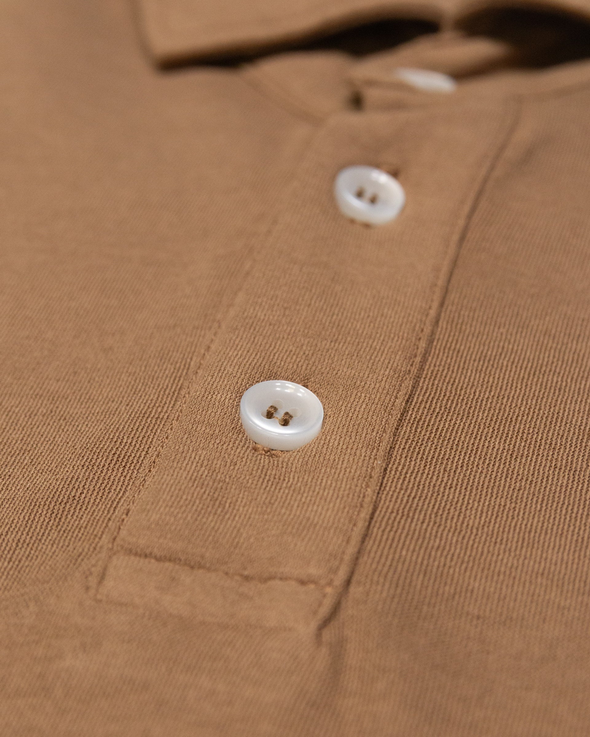 Altea Greg polo in cotone cammello