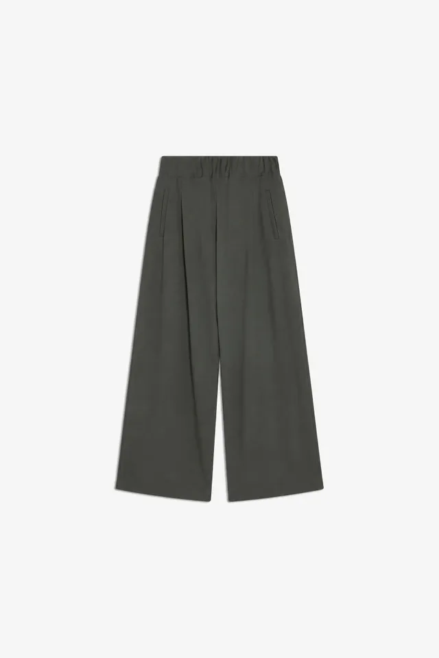 Semicouture Jhonny pantalone palazzo nero
